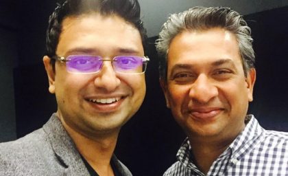 Our Co-founder meets Google India MD – Rajan Anandan