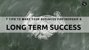 7 tips to make a successful business partnership