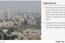 Bengaluru is the largest office market in Asia-Pacific