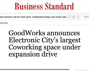 Goodworks featured in Business Standard