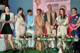 Sonia Sharma, Co-founder, GoodWorks awarded with ‘Suraksha Chakra’ award from Bangalore City Police