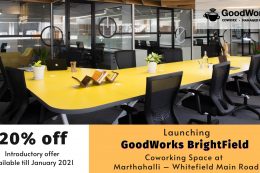 Launching GoodWorks Brightfield at Marthahalli – Whitefield Main Road