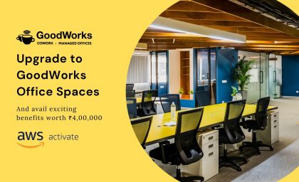 GoodWorks Spaces in partnership with Amazon brings exclusive benefits for start-ups