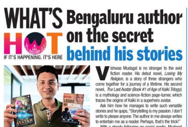 Times of India: Vishwas Mudagal Shares The Secret Behind His Stories