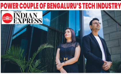 The New Indian Express: The power couple of tech in Bangalore.