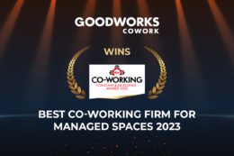 GoodWorks Cowork wins the 4th REALTY+ Co-Working Excellence Award 2023!