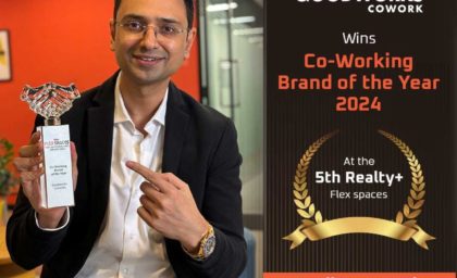 GoodWorks Cowork Won Coworking Brand of the Year 2024