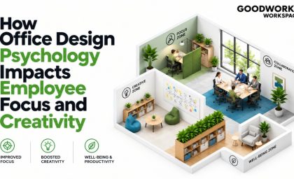 How Office Design Psychology Impacts Employee Focus and Creativity